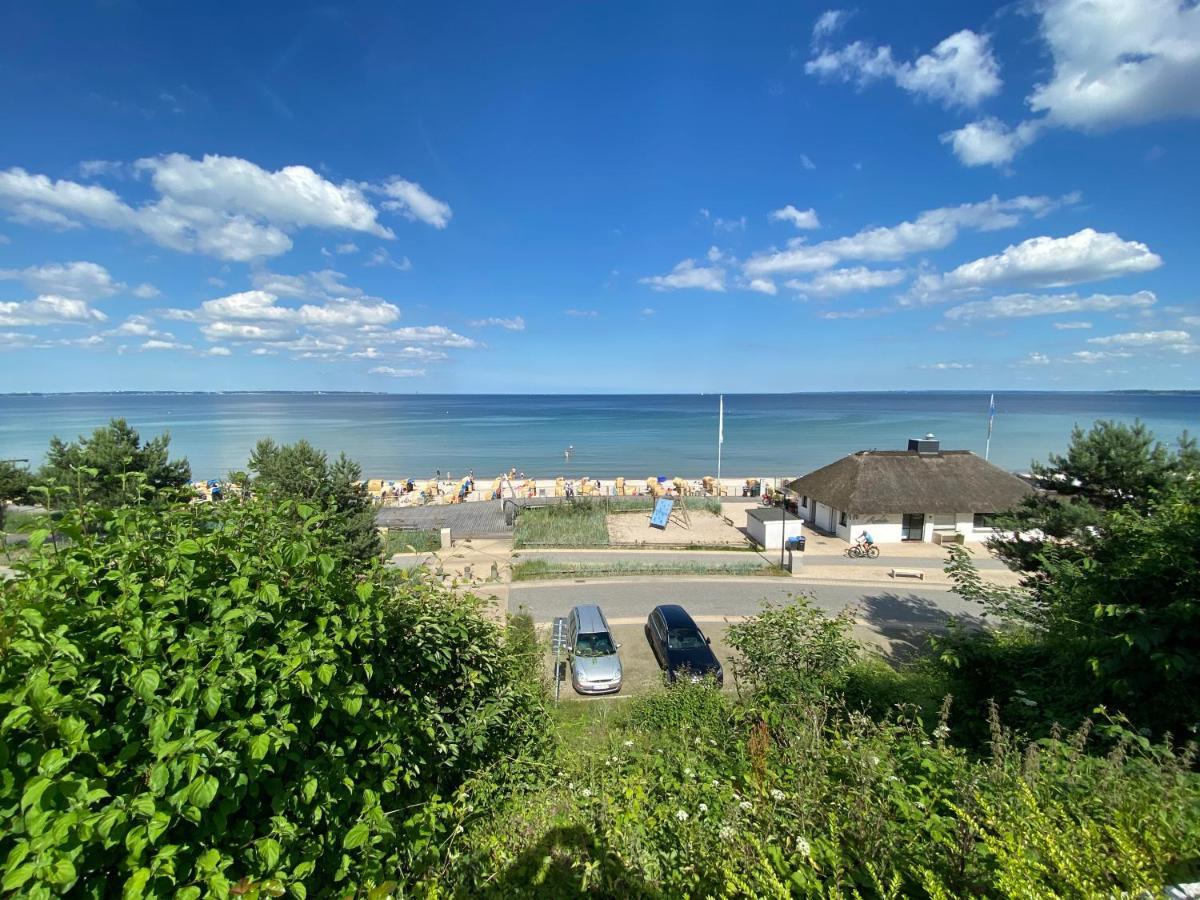 Moderne 3-Zi-Wohnung Mit Meerblick Direkt Am Strand Scharbeutz Luaran gambar